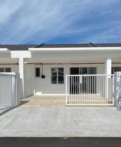 Single Storey,4 bed 2 bath,0% downpayment, Bayu sutera 2, project baru 1