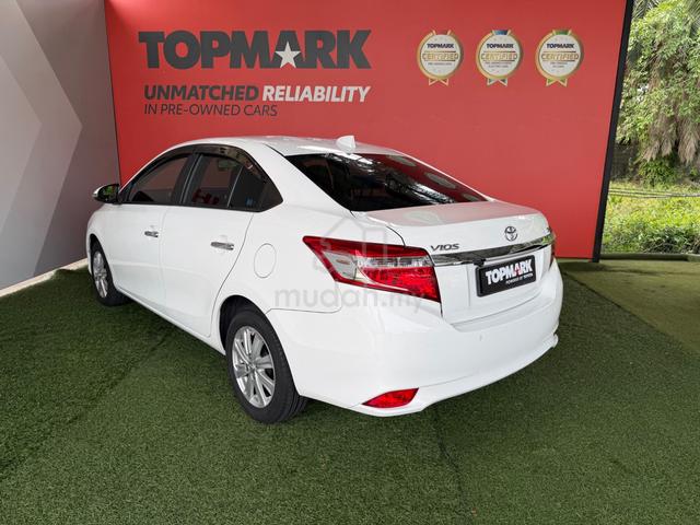2018 Toyota Vios 1.5 E White 107K KM - 3