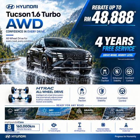 2025 ALL NEW Hyundai TUCSON 1.6T AWD PRESTIGE - 1