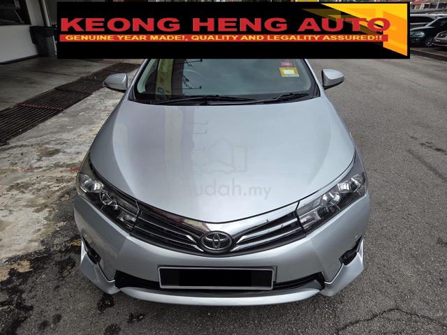 2014 Toyota COROLLA ALTIS 1.8 E MODEL (1 YRS WRTY) - 1