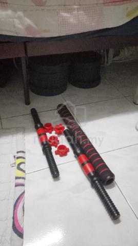Dumbbells 15kg untuk dijual (kecuali hand grip) - photo 3 of 3