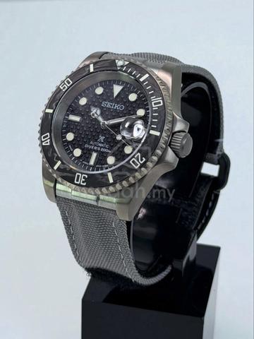 Custom S. Mod 40mm Grey Carbon Titanium Submariner - photo 4 of 6