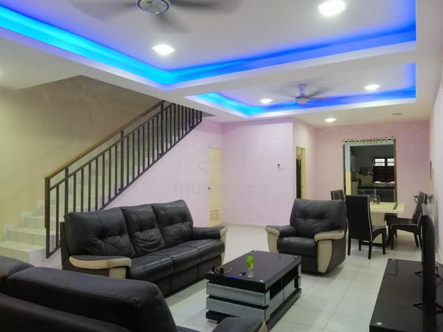 For SALE | FULLY FURNISHED DOUBLE-STOREY TERRACE HOUSE @ KEMAMAN 1