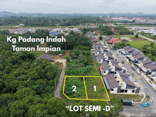 For Sale : Coner Tanah Lot Semi-d Kg.Padang Kuantan ! 1