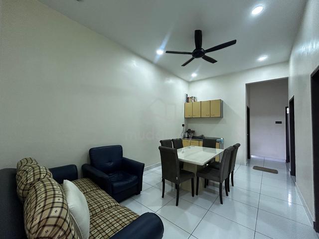Kulai@Single Storey Terrace House/Unblock View/4B2B Fully Furnished 1