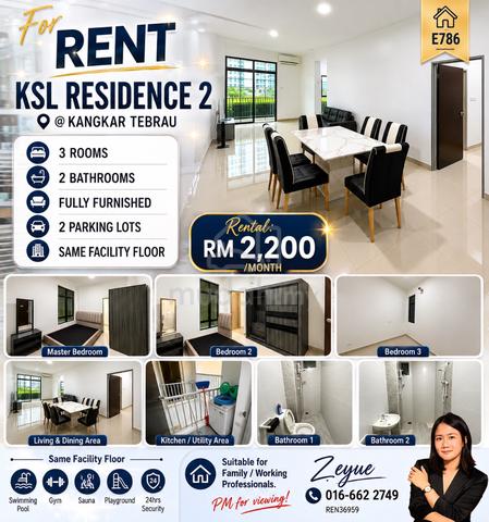 KSL Residence 2 @ Kangkar Tebrau 1