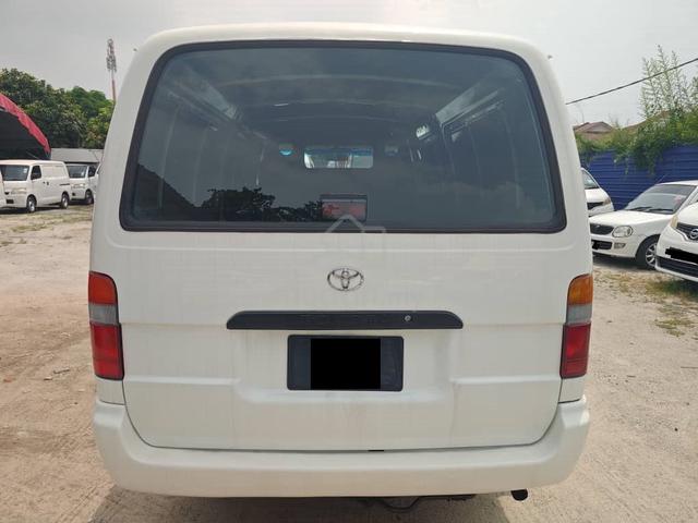 2001 Toyota Hiace Panel Van 2.4 (M) - 5