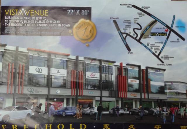 TAIPING - INTERMEDIATE LOT ( 3 Storey Shoplot for Sale) 1
