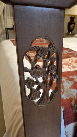 Imported Thai Solid Wood Oriental Dining Chairs - photo 3 of 6