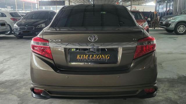 2015 Toyota VIOS 1.5 G / BLACK LEATHER /PUSH START - 4