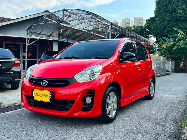Perodua myvi 1.3SE auto special red color - 1