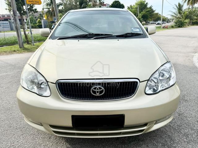 2002 Toyota COROLLA 1.6 ALTIS E MY01 E120 (A) - 2