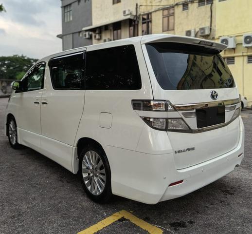 2012 Toyota VELLFIRE 2.4 Z G-EDITION CAN F/LOAN - 4