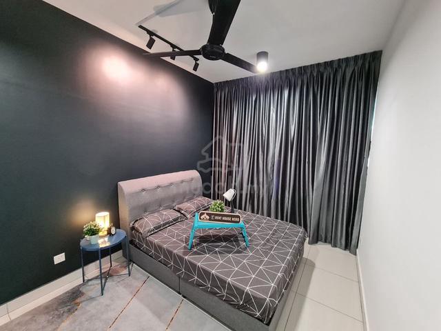 (LRT) Room Rent At Parc 3, taman shamelin, maluri, uptm 1