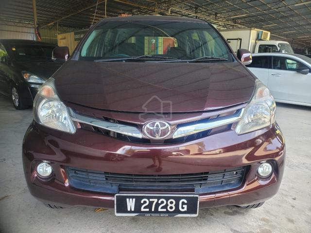2013 Toyota AVANZA 1.5 G F652RM (A) - 2