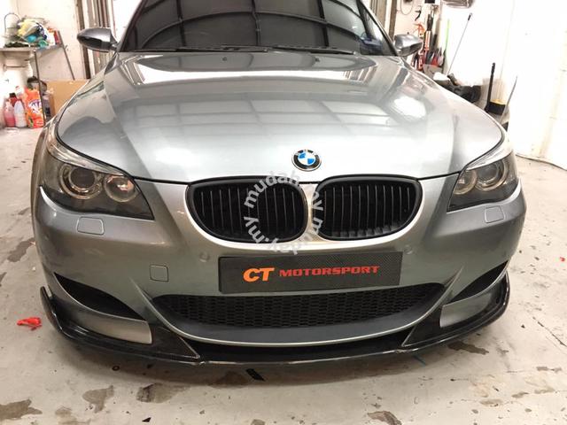 BMW E60 M5 Msport Front Bumper Lip Carbon - Car Accessories & Parts for ...