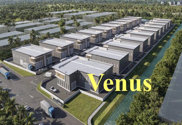New project 2sty Semi D factory warehouse Sungai Jawi 1