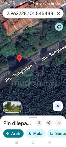 TANAH 50'X80' ,jln sempadan,jln kebun,shah alam. 1