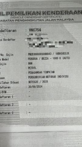 2024 Perodua BEZZA 1.0 G AUTO UNDER WARRANTY - 4