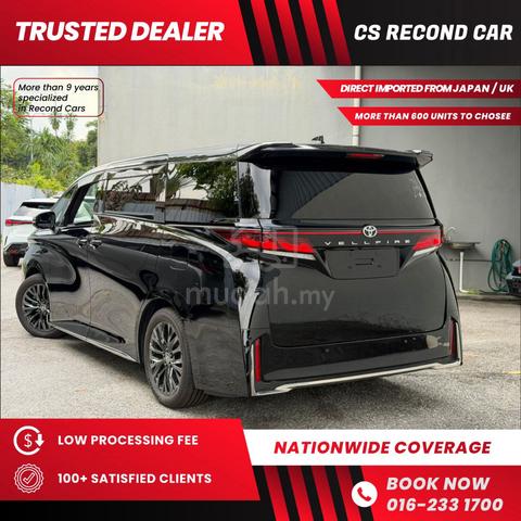 2025 Toyota VELLFIRE 2.4 Z PREMIER JBL Sidestep 5A - 2