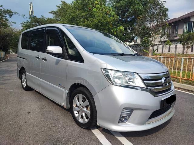 2014 Nissan SERENA 2.0 S-HYBRID LEATHER LOAN KEDAI - 2