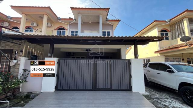 SALE 🤗 LEASEHOLD END LOT DOUBLE STOREY TMN PENGKALAN UTAMA Taiping 1
