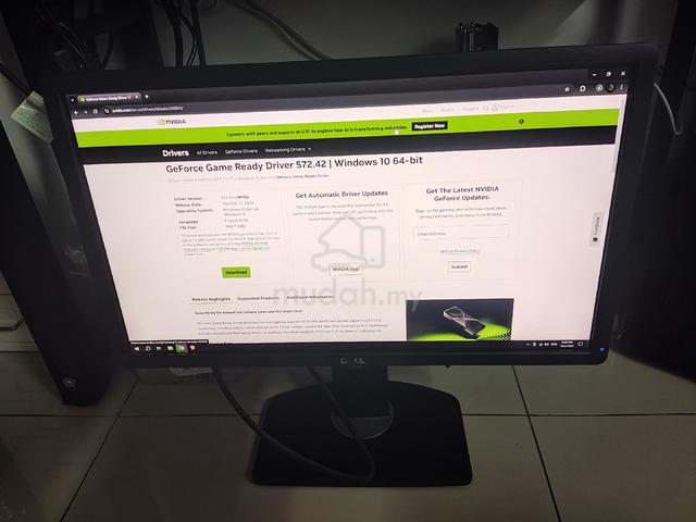 Monitor Dell 24 inch rotatable - Computers & Accessories for sale in ...