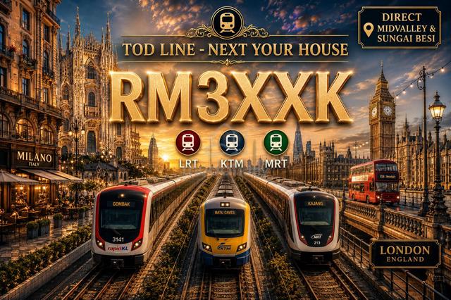 【 FULL Cover KL LRT/MRT Line 】Mth 1.4k Near Midvalley & Direct Kuchai 1