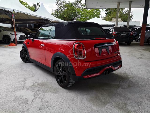 2021 Mini COOPER S 2.0L CONVERTIBLE BROWN INTERIOR - 3
