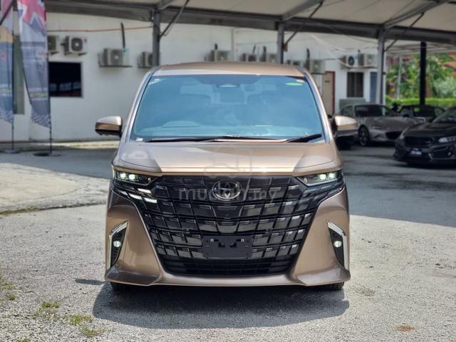 2023 Toyota ALPHARD 2.5 Z (A) GOLD DIM 15KKM 4.5A - 4