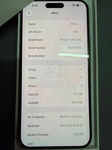 iphone 15promax 512 - photo 5 of 6