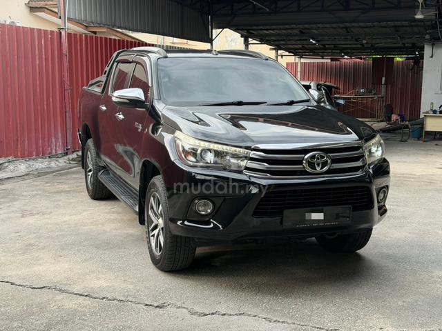 2017 Toyota HILUX 2.8 G VNT (A) LOAN KEDAI IC SHJ - 1