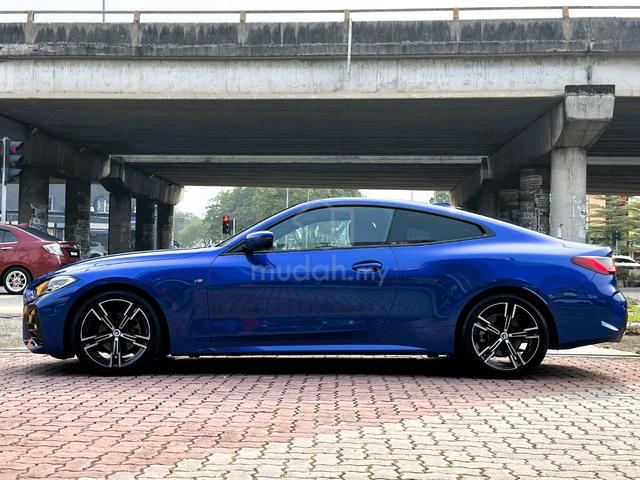 2022 Bmw 420i 2.0 COUPE M SPORT Portimao Blue 4.5B - 4
