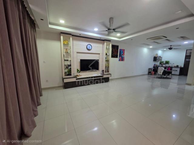 M Residence 1, 2 storey, semi furnished, prime area, move in Sept. 1
