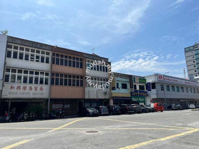 Jalan Laxamara Triple Storey Adjoining Shoplots At Ipoh Town BelowBank 1