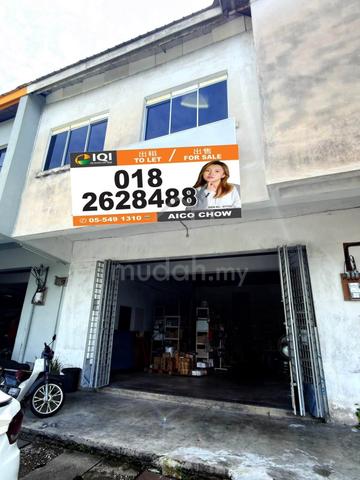 Kawasan Perindustrian Pinggir Bercham 1.5 Storey Terraced Factory Sale 1