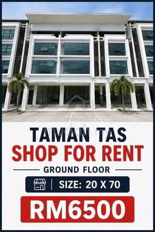 Taman Tas Ground Floor For Rent Opposite Maybank 1