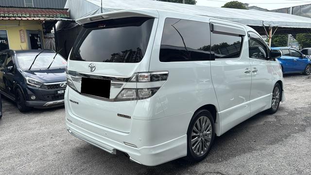 TWIN ROOF 2014 Toyota VELLFIRE 2.4 Z GOLDEN EYES - 3