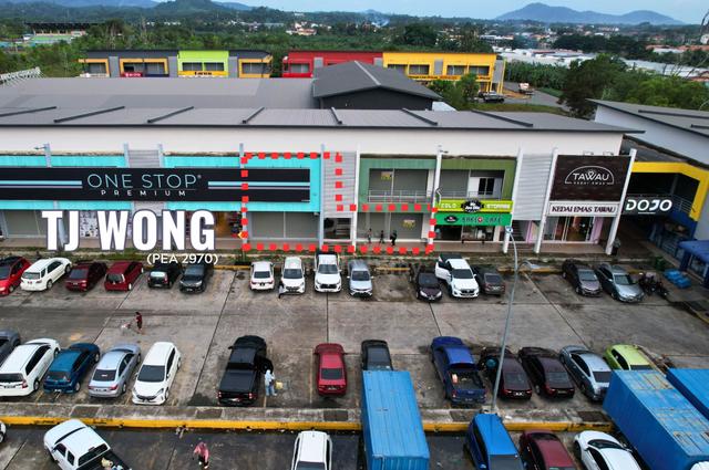Tawau Utara Business Hub - Road Frontage. DIY, Supermarket, Eco Shop 1
