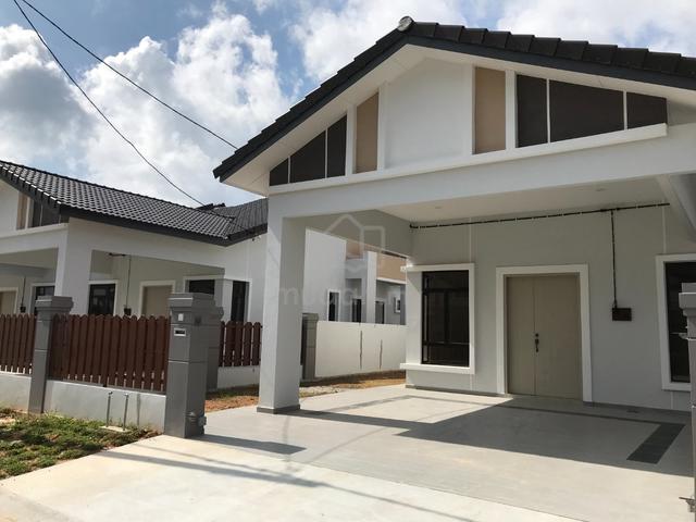 Freehold Gate Gaurded Single Storey Semi D Tol Jasin Mydin Melaka 1