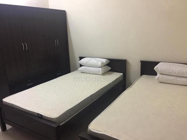 Bilik Medium Sharing Apartment Danau Bayu Hospital Sungai Buloh 1