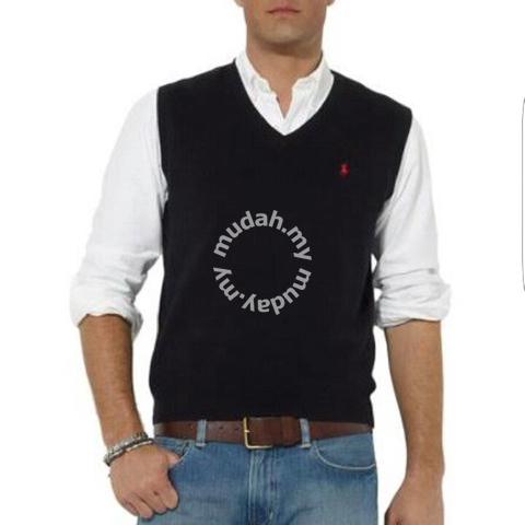 Polo Ralph Lauren V-Neck Knitted Sweater Vest - Clothes for sale in Johor  Bahru, Johor