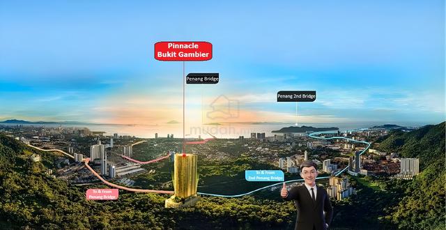 Penang, New Seaview, Luxury Condo - Pinnacle Bukit Gambier, Gelugor. 槟城高端豪华公寓 1