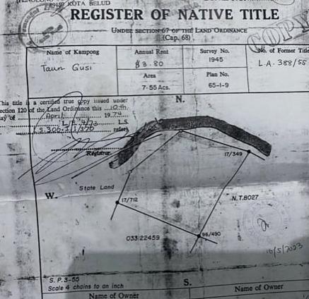 land forsale in kota belud 1