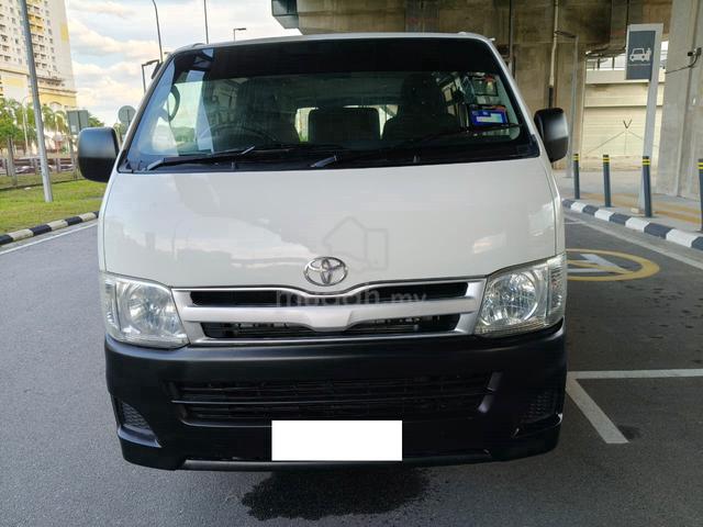 2011 Toyota Hiace 2.5 (M) Panel Van Diesel Engine - 2
