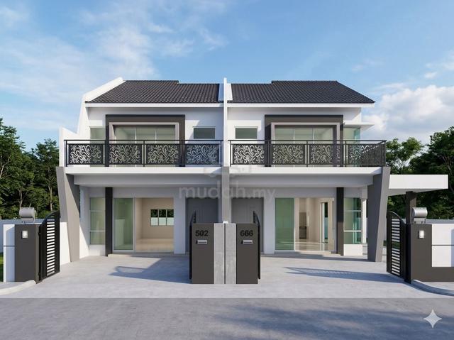 Pusing Double Storey Batu Gajah Lahat Bemban Terrace House Ipoh 1