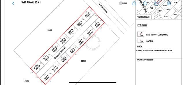 Lot Rumah Kampung di Parit Semarang, Parit Raja, Batu Pahat, Johor 1