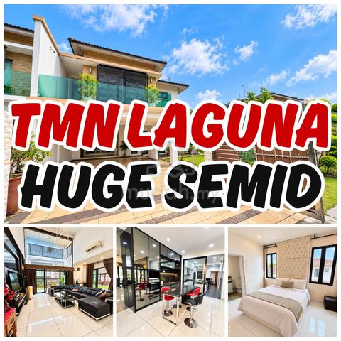 100ft length Huge SemiD@Taman Laguna for sale🔥Beside Perling 1