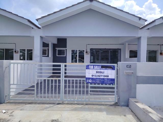 Rumah teres 3 bilik 2 bilik air 1