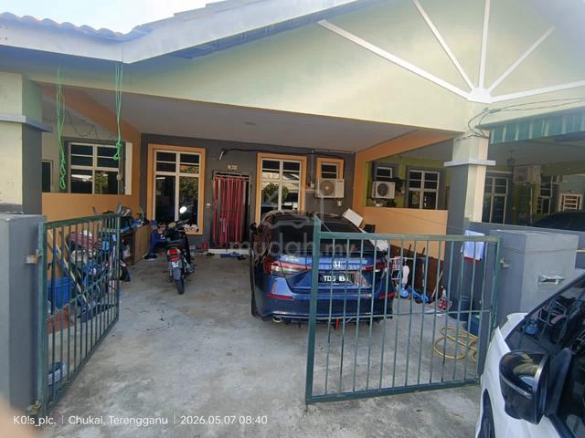 Rumah Teres 1 Tingkat MURAH Banggol Indah Chukai Kemaman 1